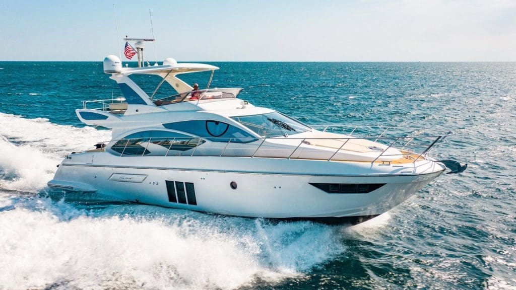 55ft Azimut “Salty At Sea” luxury yacht available for charter in Miami