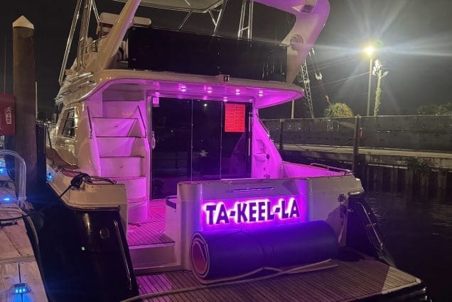 Viking Princess 55ft TA-KEE-LA Miami luxury yacht available for charter