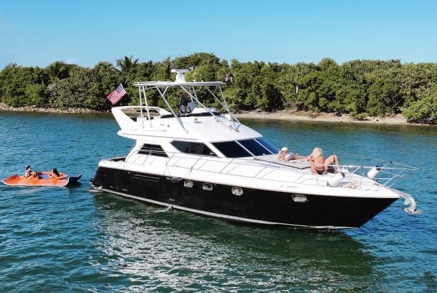 Viking Princess 55ft TA-KEE-LA Miami luxury yacht available for charter