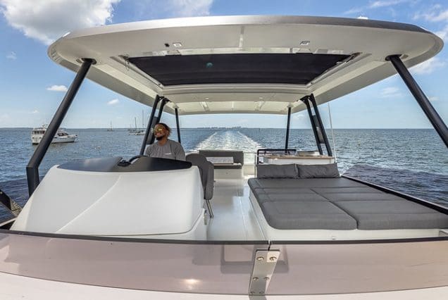 50ft Fountaine Happy Place Miami expansive outdoor space offering panoramic ocean views
