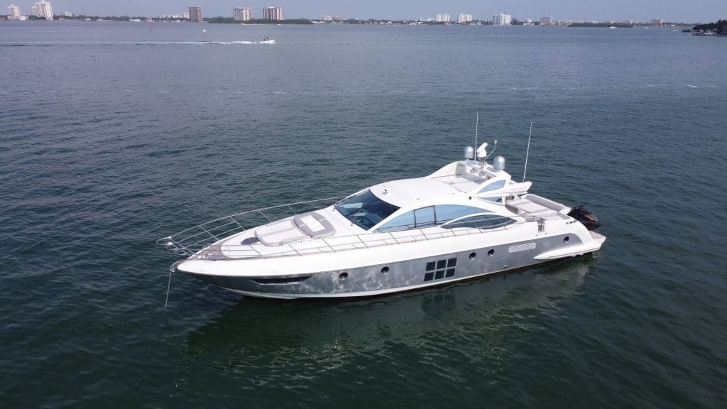 Azimut 62ft LIFE IS GREAT Miami luxury yacht available for charter