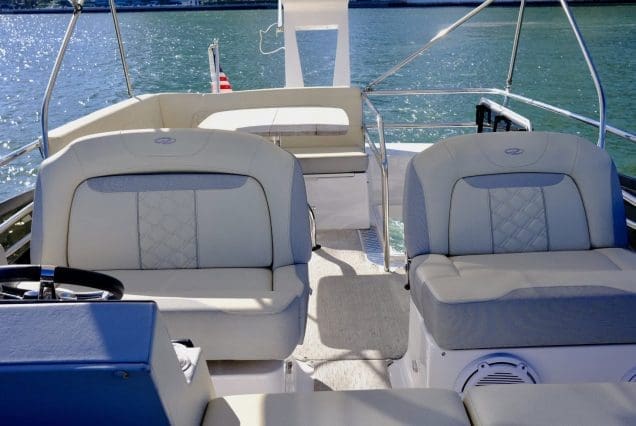 45ft Regal Model 2022 Miami stylish social area ideal for family outings and celebrations