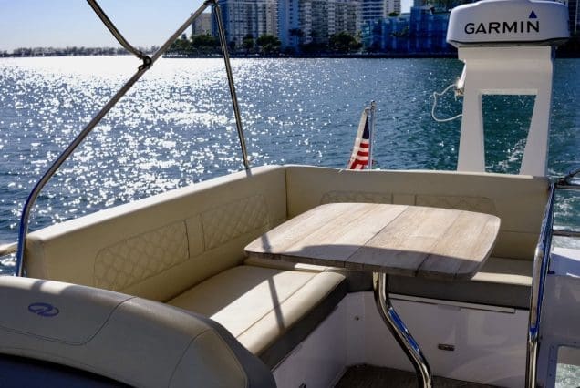 45ft Regal Model 2022 Miami stylish social area ideal for family outings and celebrations
