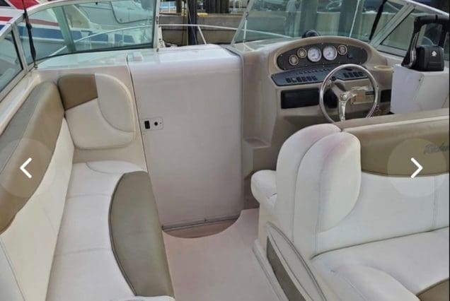 28FT PINK RINKER Miami spacious layout designed for comfort and leisure cruising