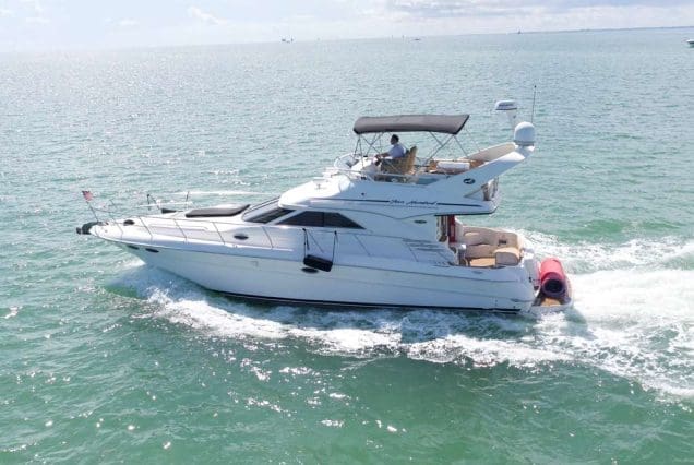 45ft Sea Ray SEA SEÑORA Miami luxury yacht available for unforgettable charter experiences
